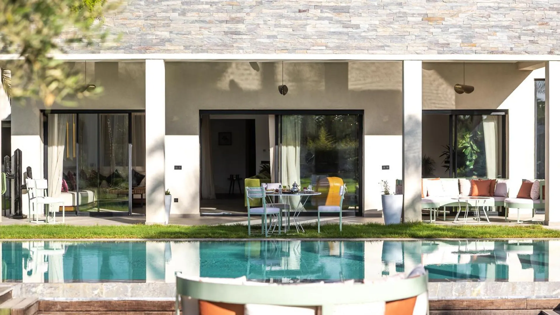 Villa Safira, Haut-Standing Avec Piscine & Hammam Marrakesh Marokko